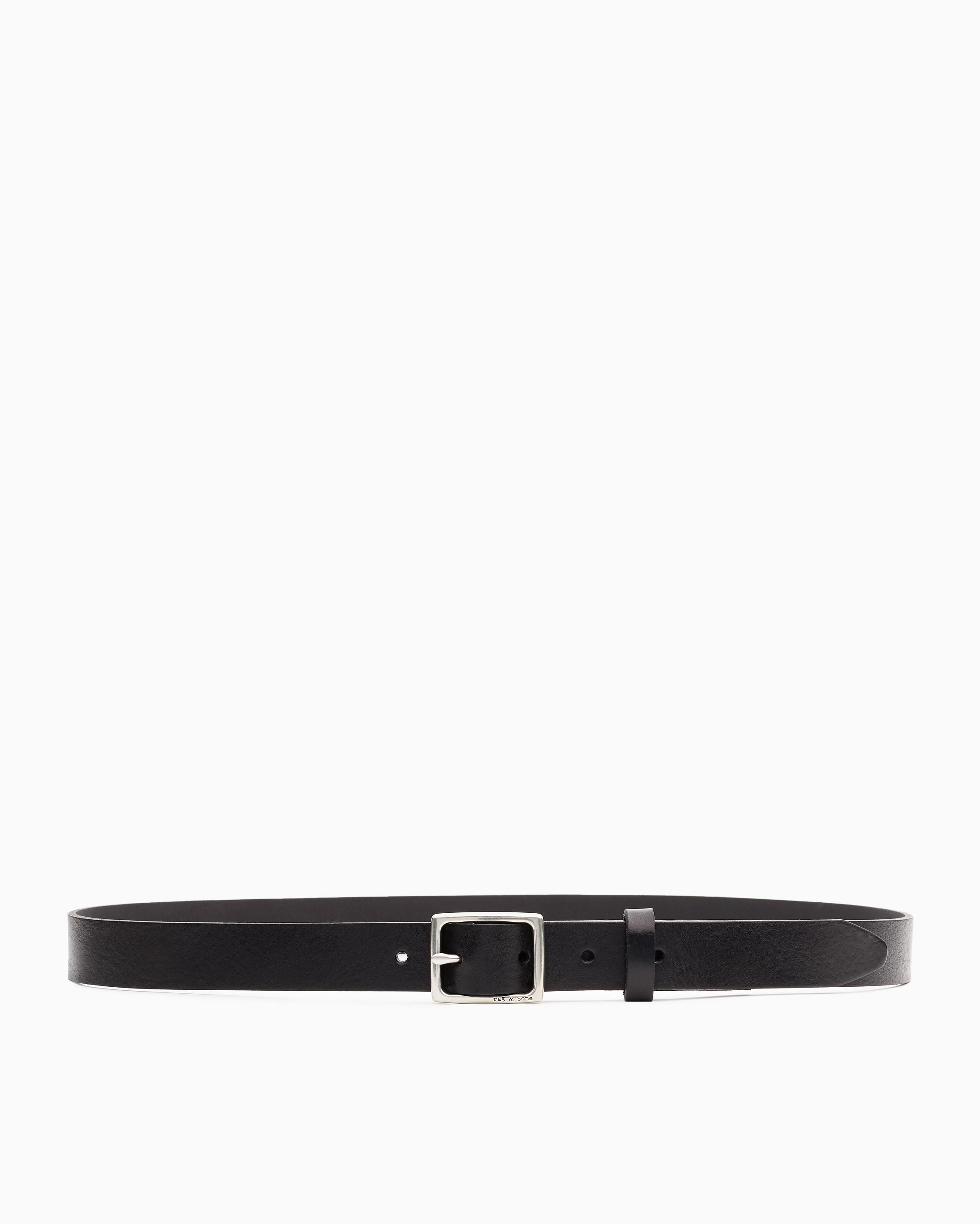 rag and bone white belt