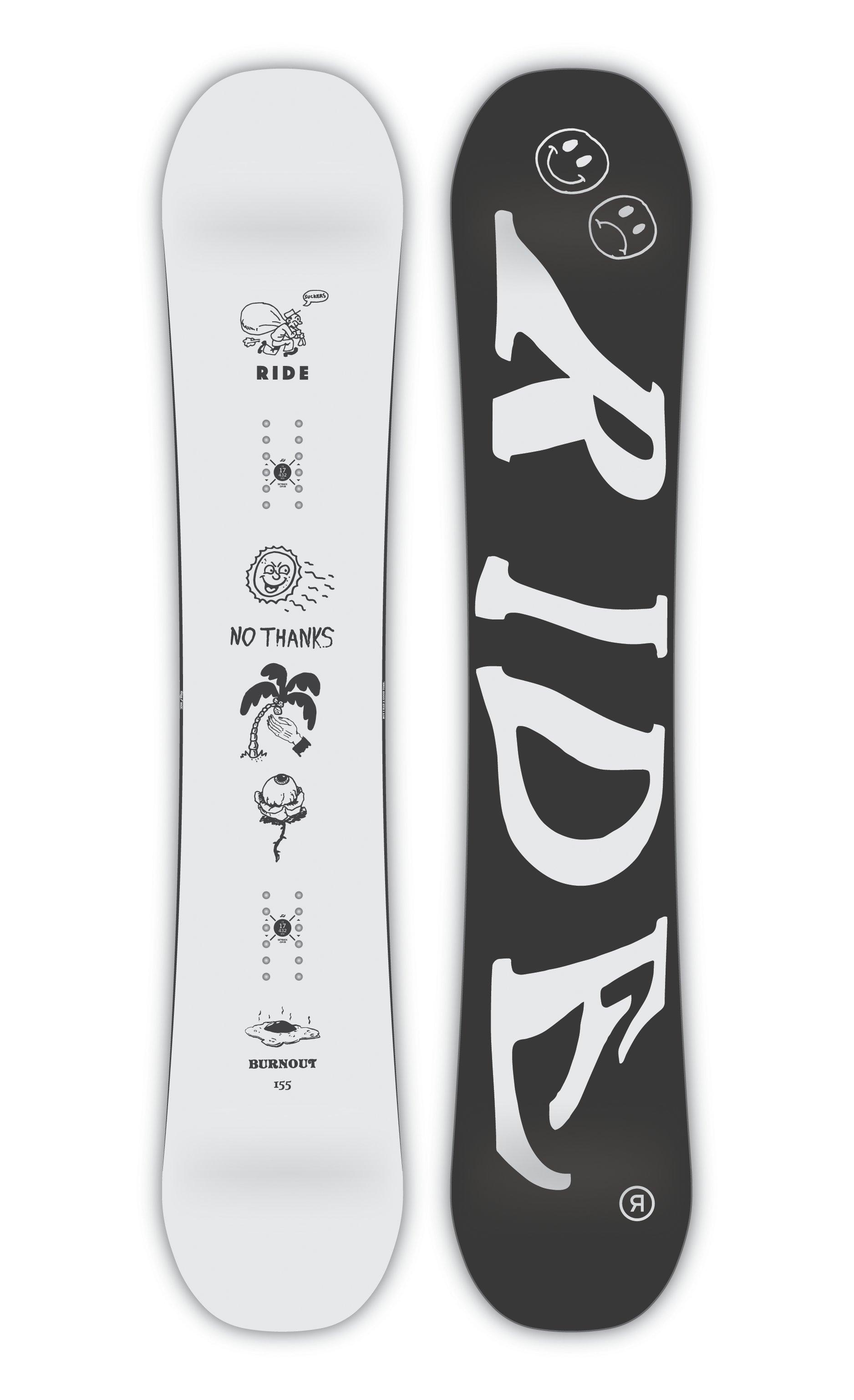 Burnout RIDE Snowboards RIDE Snowboards 201819