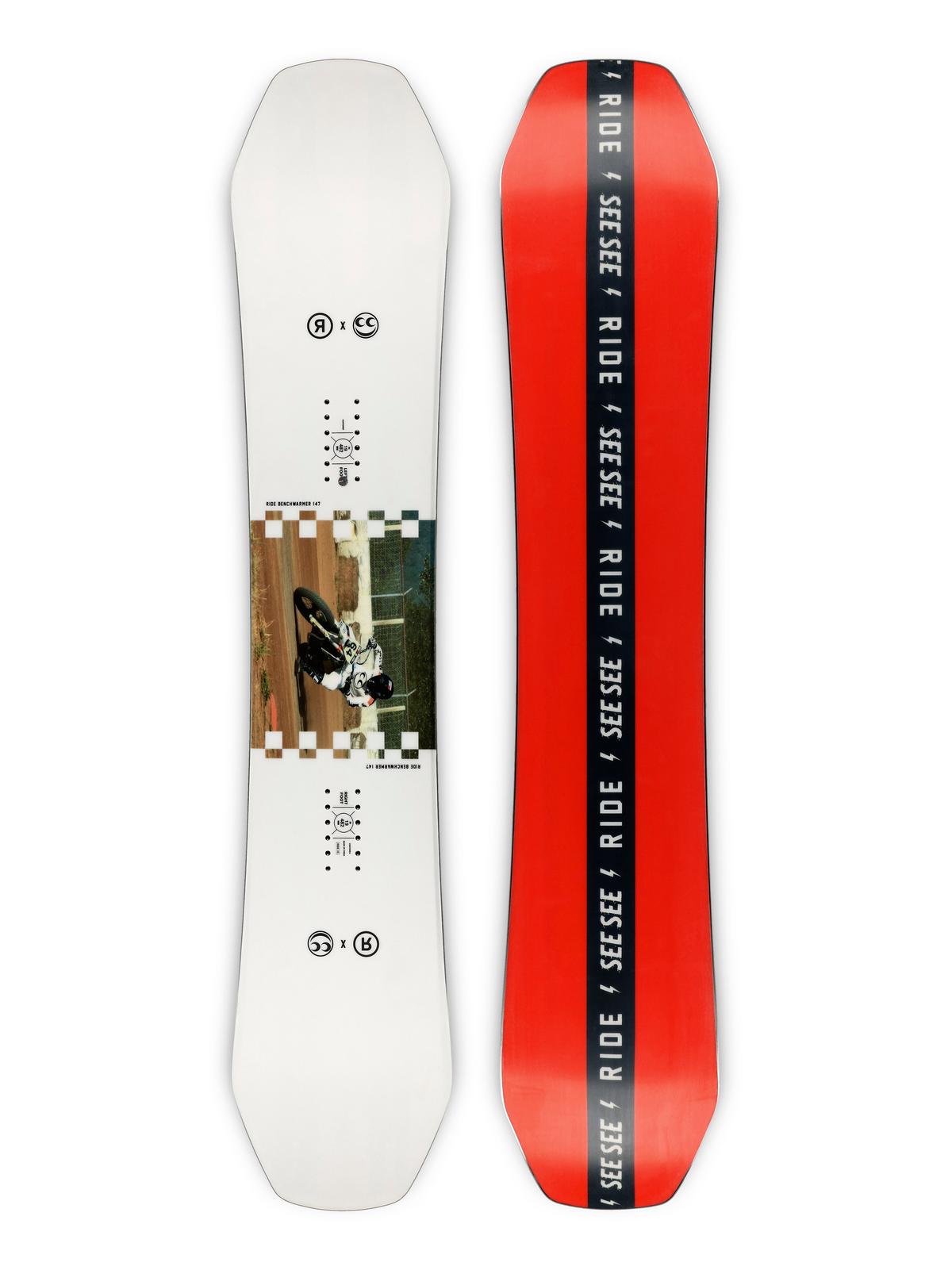 het is mooi kapperszaak doorboren RIDE Benchwarmer Snowboard 2023 | RIDE Snowboards