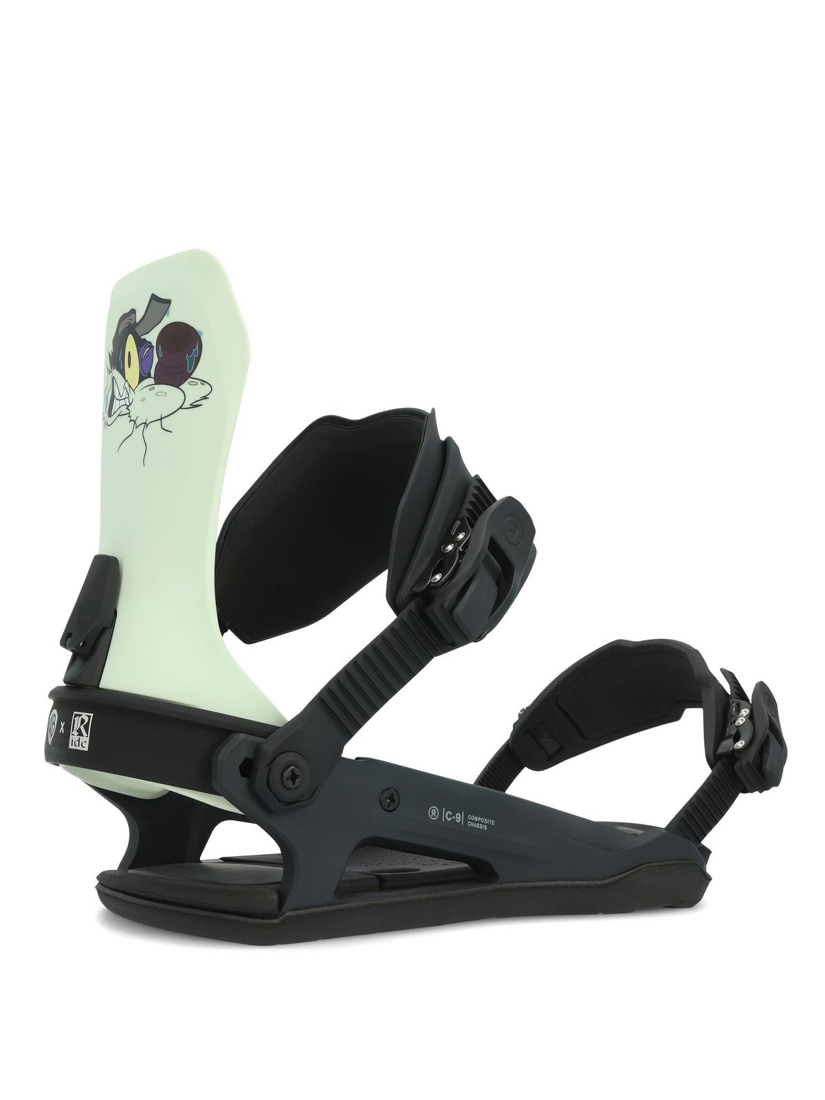 RIDE X Looney Tunes C9 Snowboard Bindings 2023 RIDE Snowboards