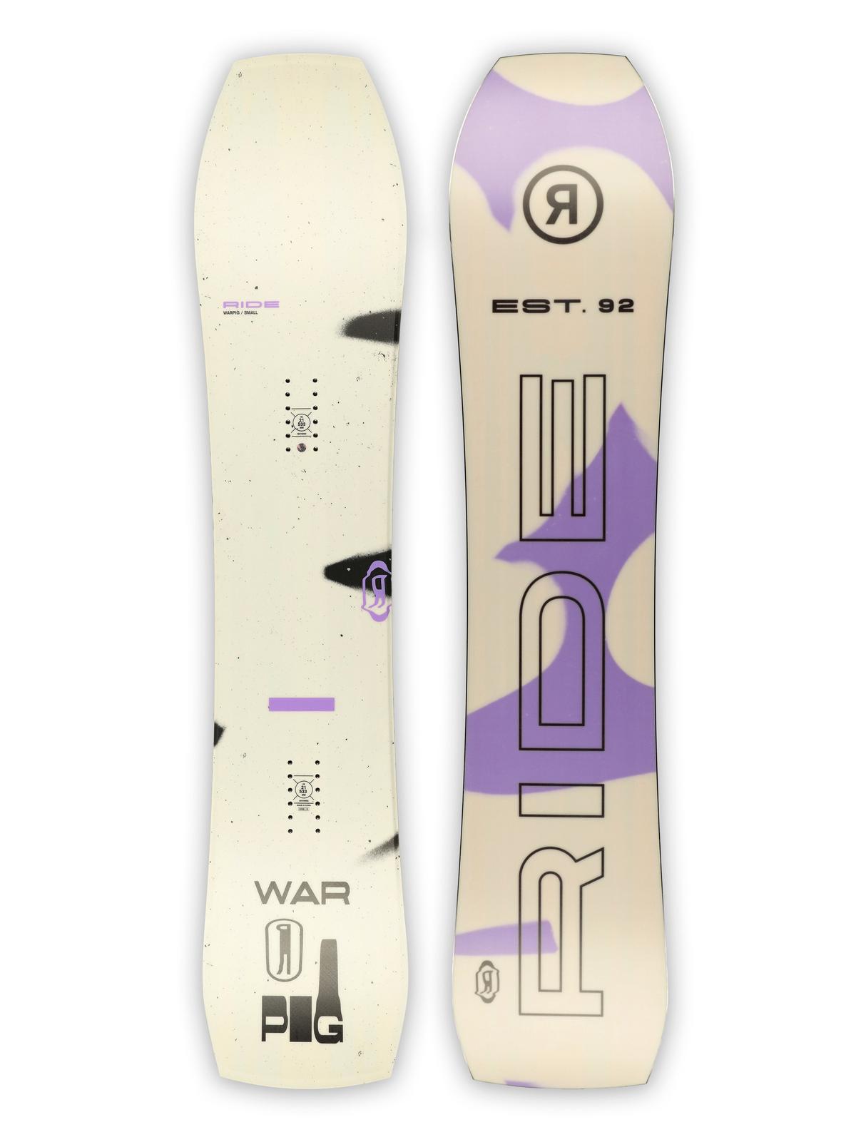 RIDE WARPIG Snowboard 2023 | RIDE Snowboards
