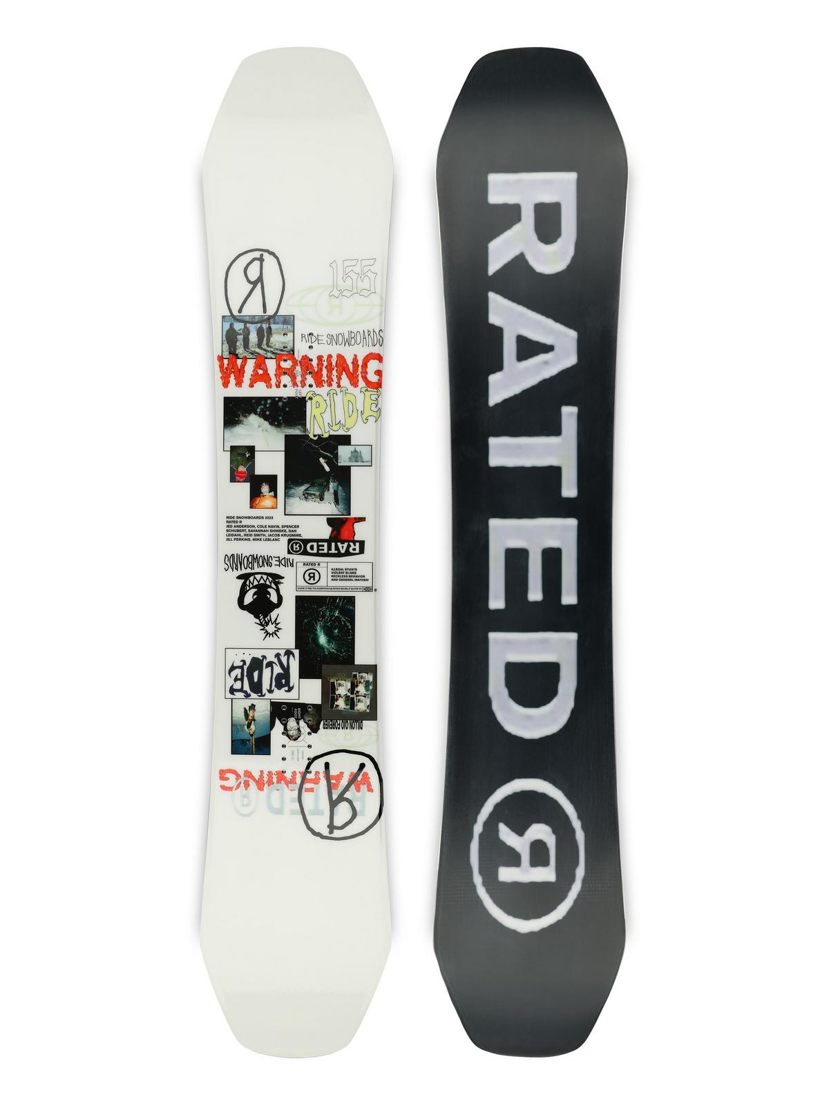 RIDE Team Benchwarmer Snowboard 2025 RIDE Snowboards