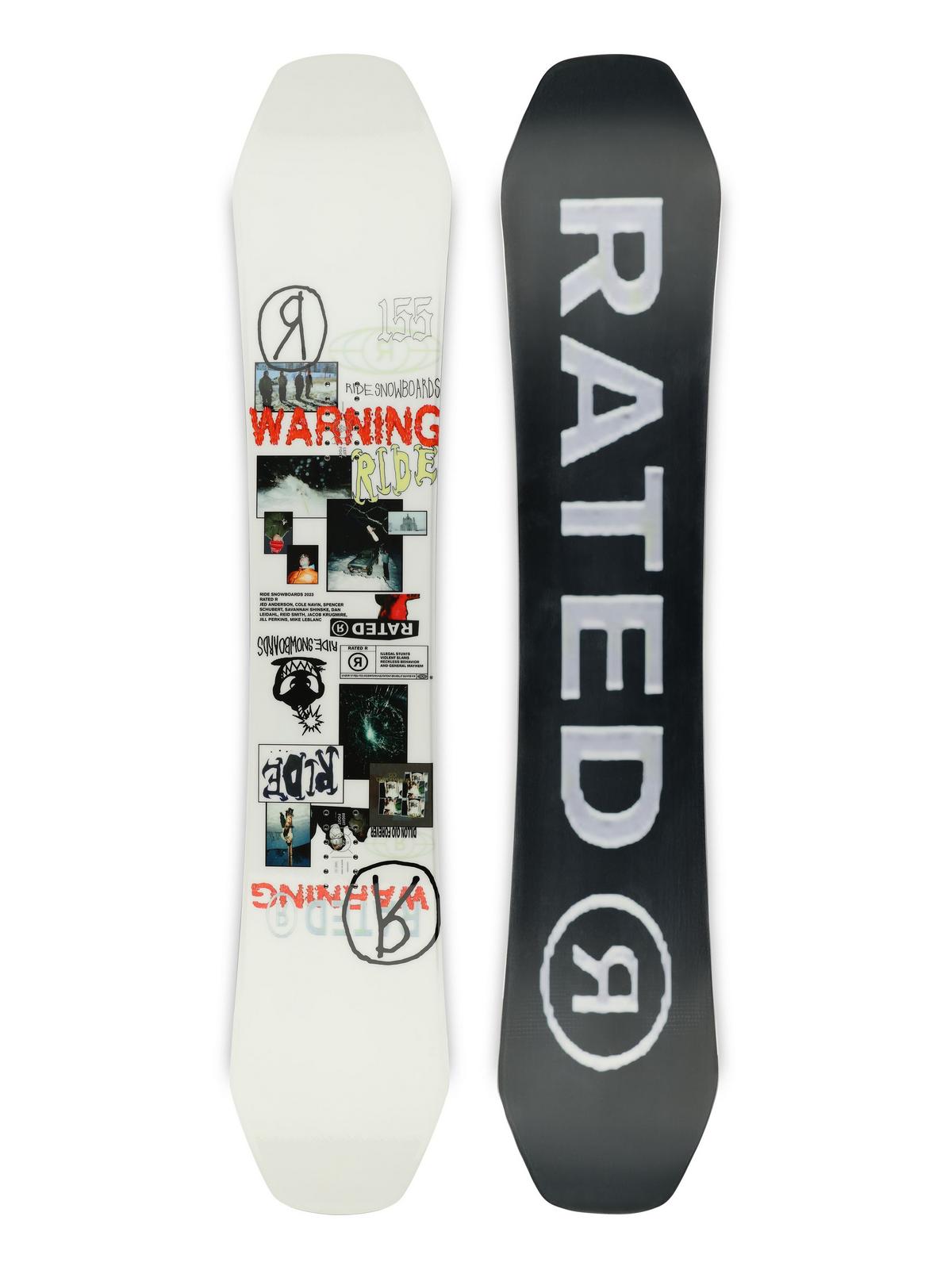 RIDE Team Benchwarmer Snowboard 2024 RIDE Snowboards