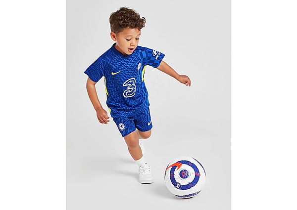 Nike Primera equipación Chelsea FC 2021/22 Equipación de fútbol - Bebé e infantil, Lyon Blue/Opti Yellow
