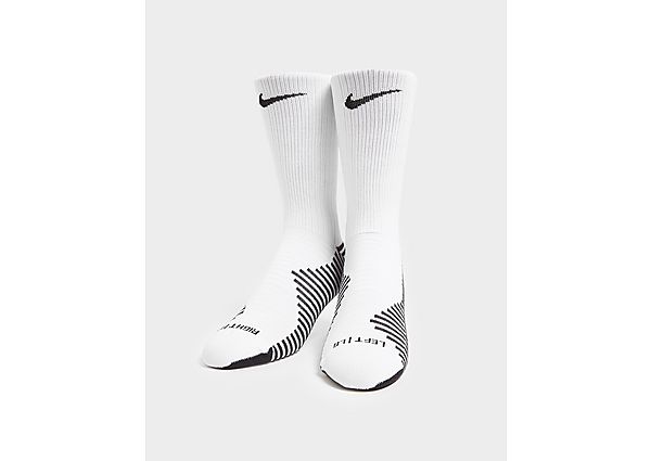 Nike MatchFit Crew Football Socks - White/Black/Black, White/Black/Black
