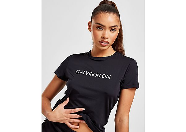 Calvin Klein Performance Reflective T-Shirt - Black, Black