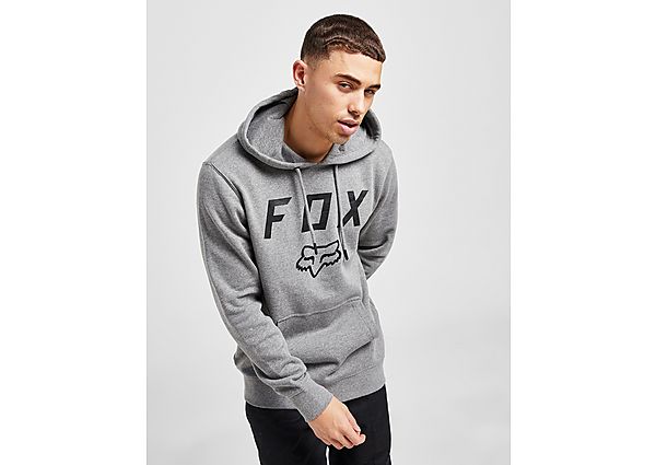 Fox Europe Legacy Fox Head Fleece Hoodie - Grey - Mens, Grey