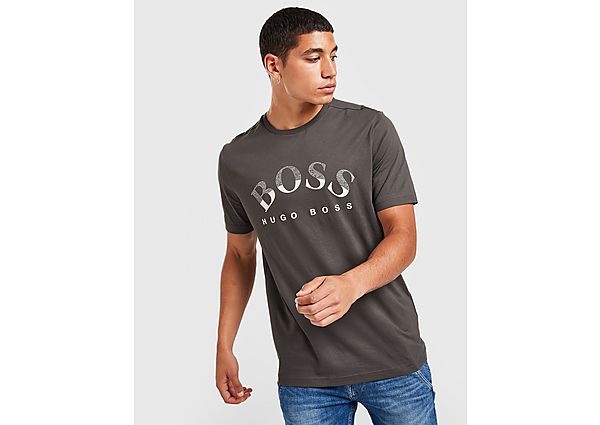 BOSS Large Curve Logo T-Shirt - Only at JD - Black - Mens, Black