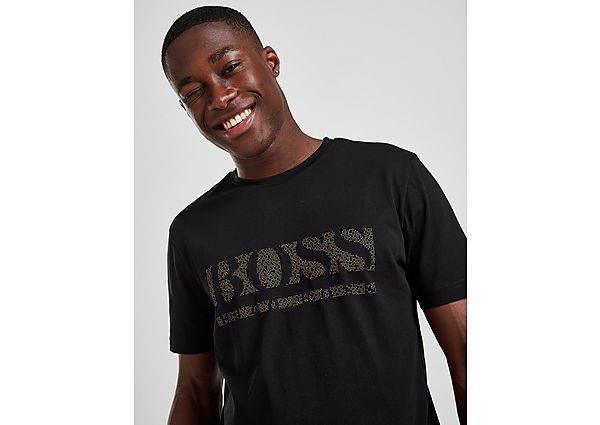 BOSS Pixel T-Shirt - Black - Mens, Black