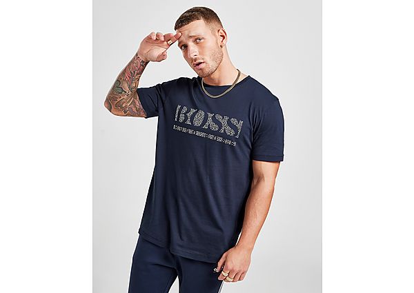 BOSS Pixel T-Shirt - Blue - Mens, Blue