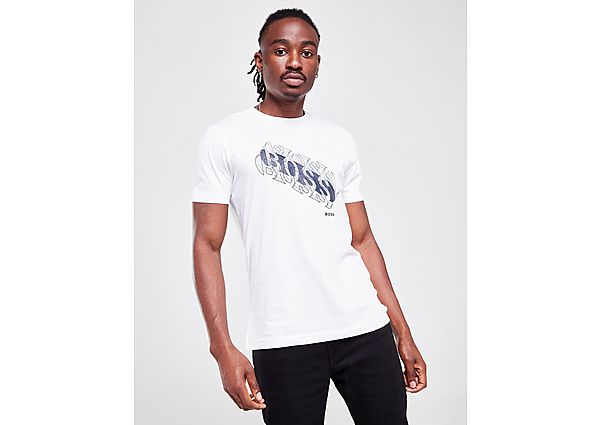 BOSS 3D Logo T-Shirt - White - Mens, White