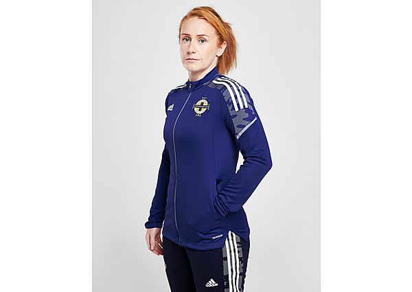 adidas Northern Ireland Condivo21 Track Jacket - Blue - Womens, Blue