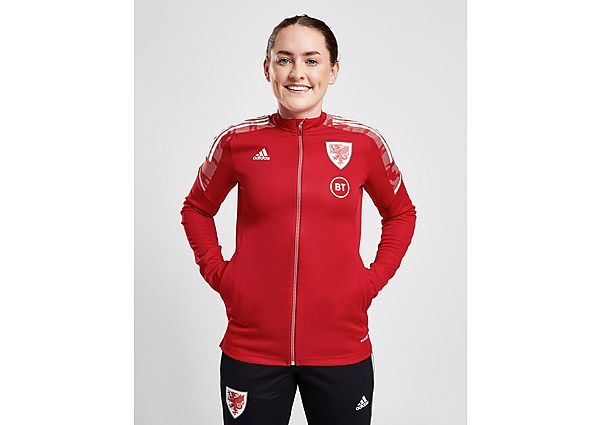 adidas Wales Condivo21 Track Jacket - Red - Womens, Red