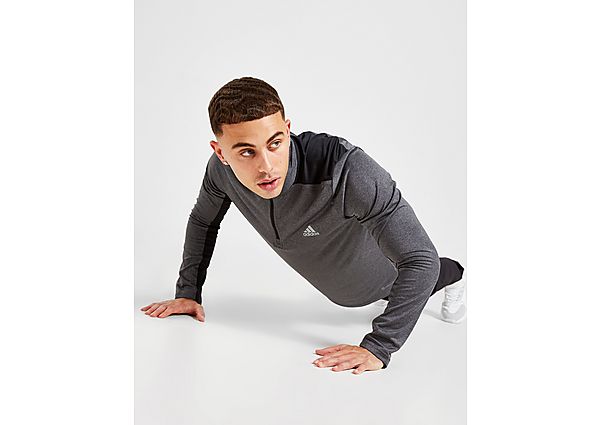 adidas Tech 1/2 Zip Track Top - Only at JD - Grey, Grey
