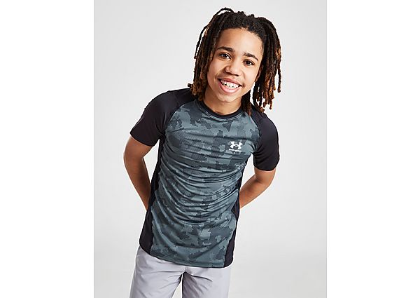 Under Armour HeatGear Fitted T-Shirt Junior - Only at JD - Grey - Kids, Grey