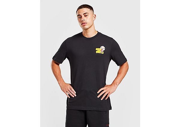 Adidas Originals Manchester United FC Graphic T-Shirt - BLACK - Mens, BLACK