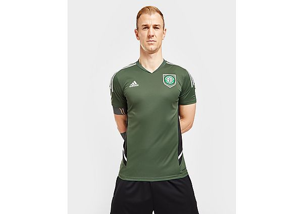adidas Celtic FC Training Shirt - Green Oxide - Mens, Green Oxide