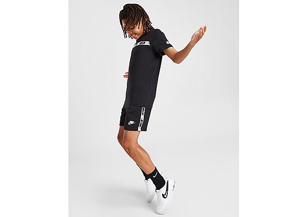 Nike Short Nike Sportswear Repeat pour Garçon plus âgé - Black/White, Black/White