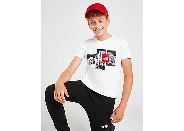 The North Face Mountain Graphic T-Shirt Junior - Only at JD - White - Kids, White