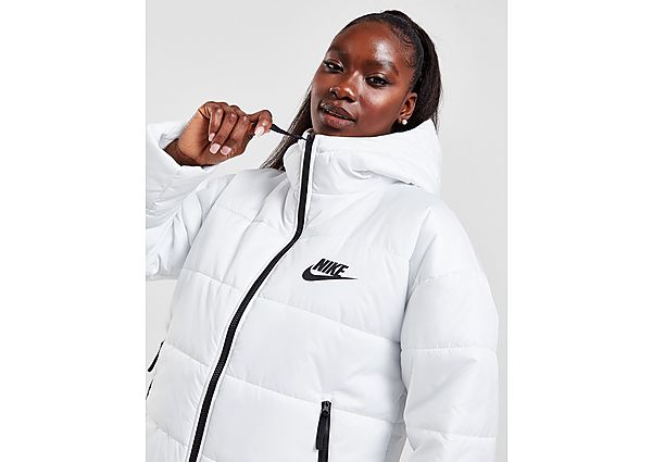 Nike Swoosh Padded Jacket, Summit White/Black/Black