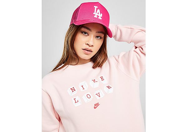 New Era MLB 9FORTY LA Dodgers Trucker Cap - Pink, Pink
