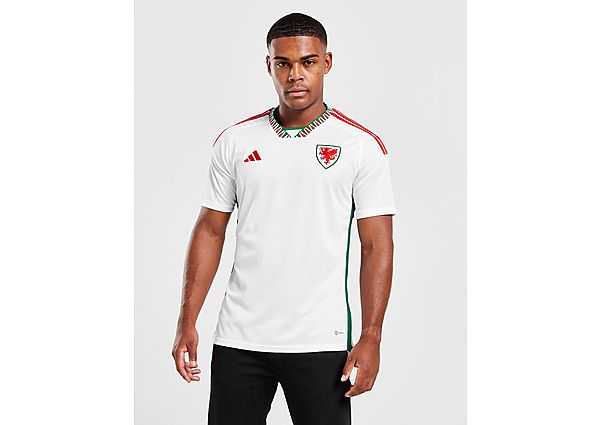adidas Wales 2022 Away Shirt PRE ORDER - White - Mens, White