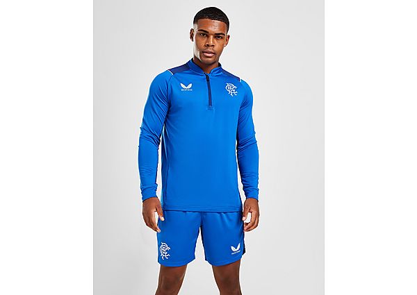 Castore Rangers FC 2022/23 Training Shorts - Blue - Mens, Blue