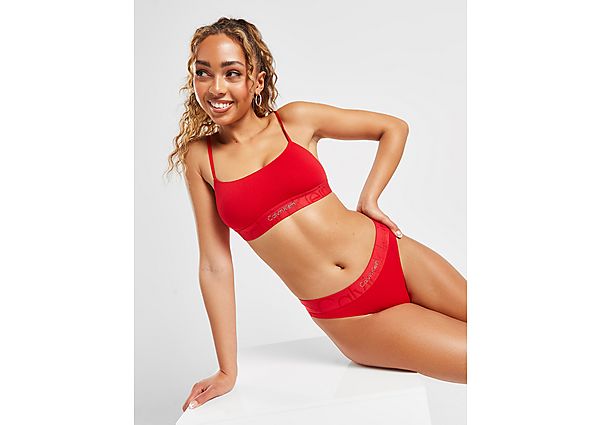Calvin Klein Underwear Bralette, Red