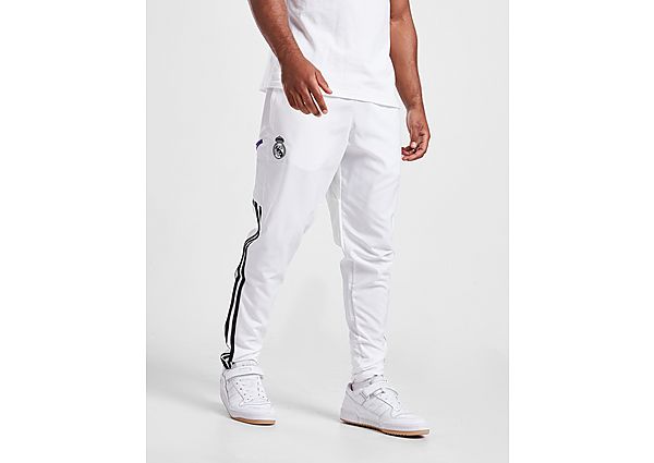 adidas Real Madrid Presentation Track Pants - White - Mens, White
