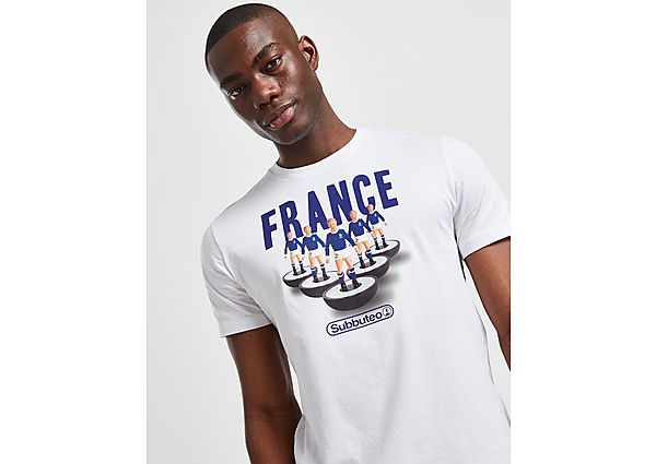 12th Territory France Subbuteo T-Shirt - White - Mens, White