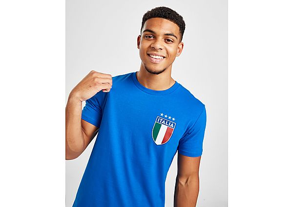 12th Territory Italy Retro T-Shirt - Blue - Mens, Blue