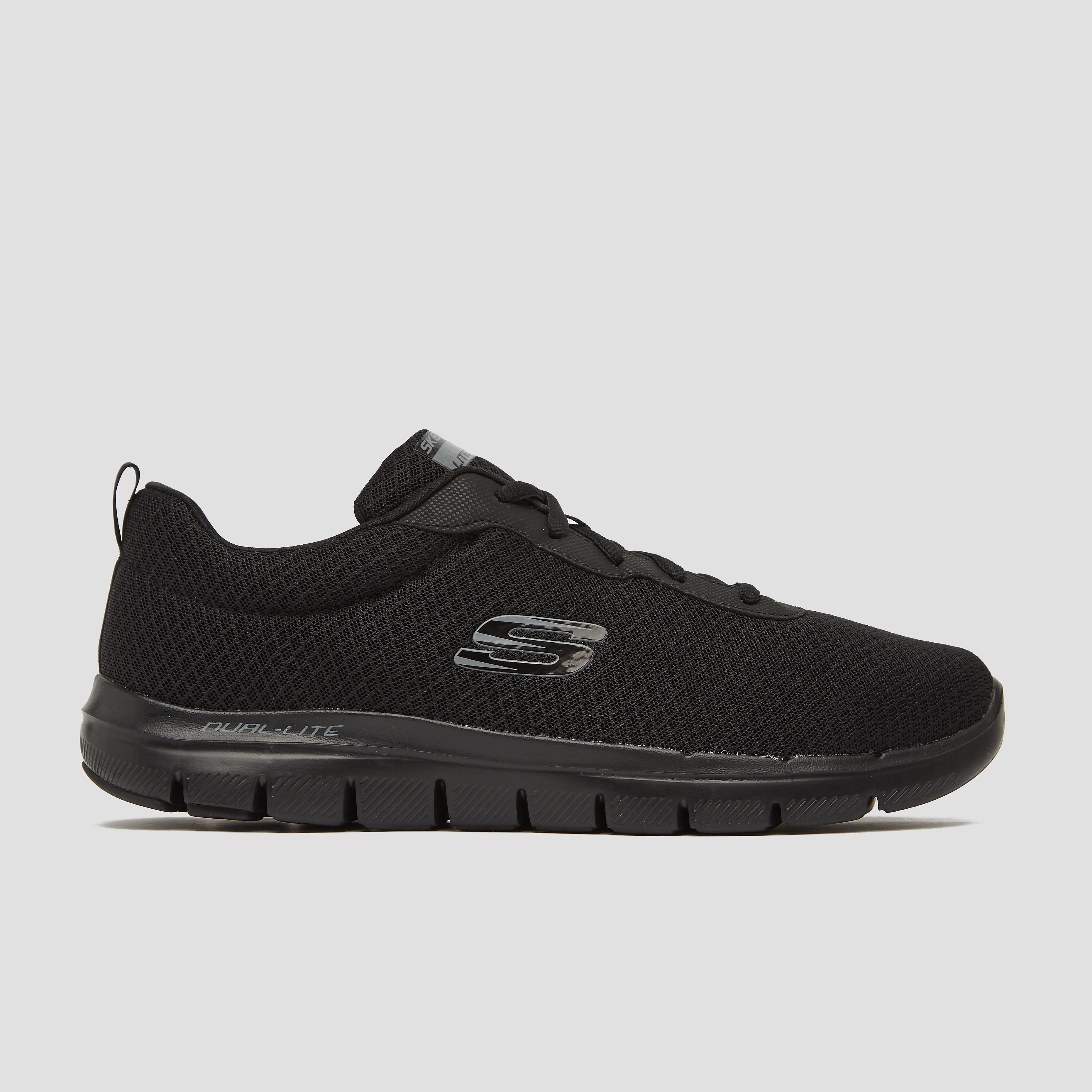 SKECHERS Flex advantage 2.0 hardloopschoenen zwart heren Heren