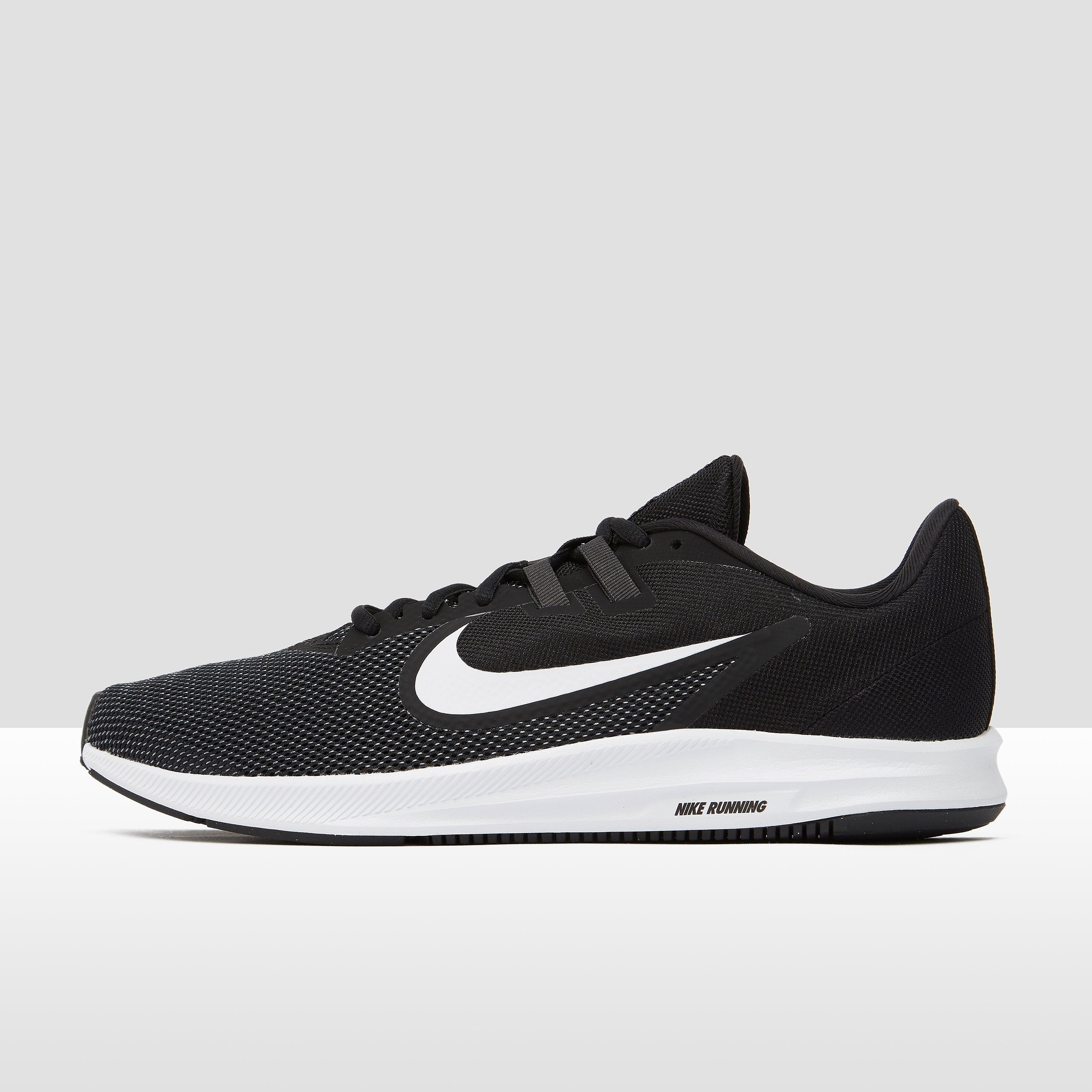 NIKE Downshifter 9 hardloopschoenen zwart/wit heren Heren