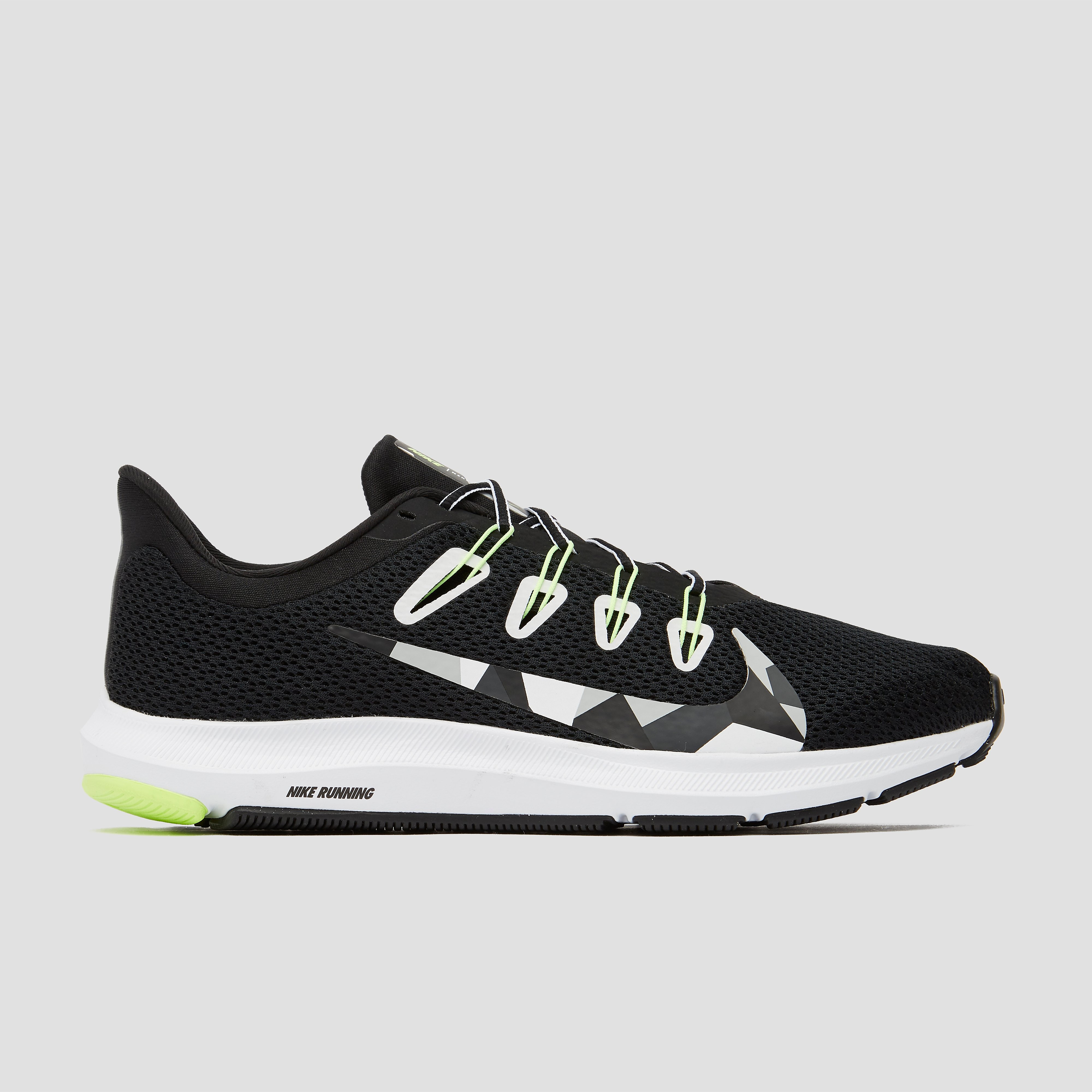 NIKE Quest 2 camo hardloopschoenen zwart/wit heren Heren