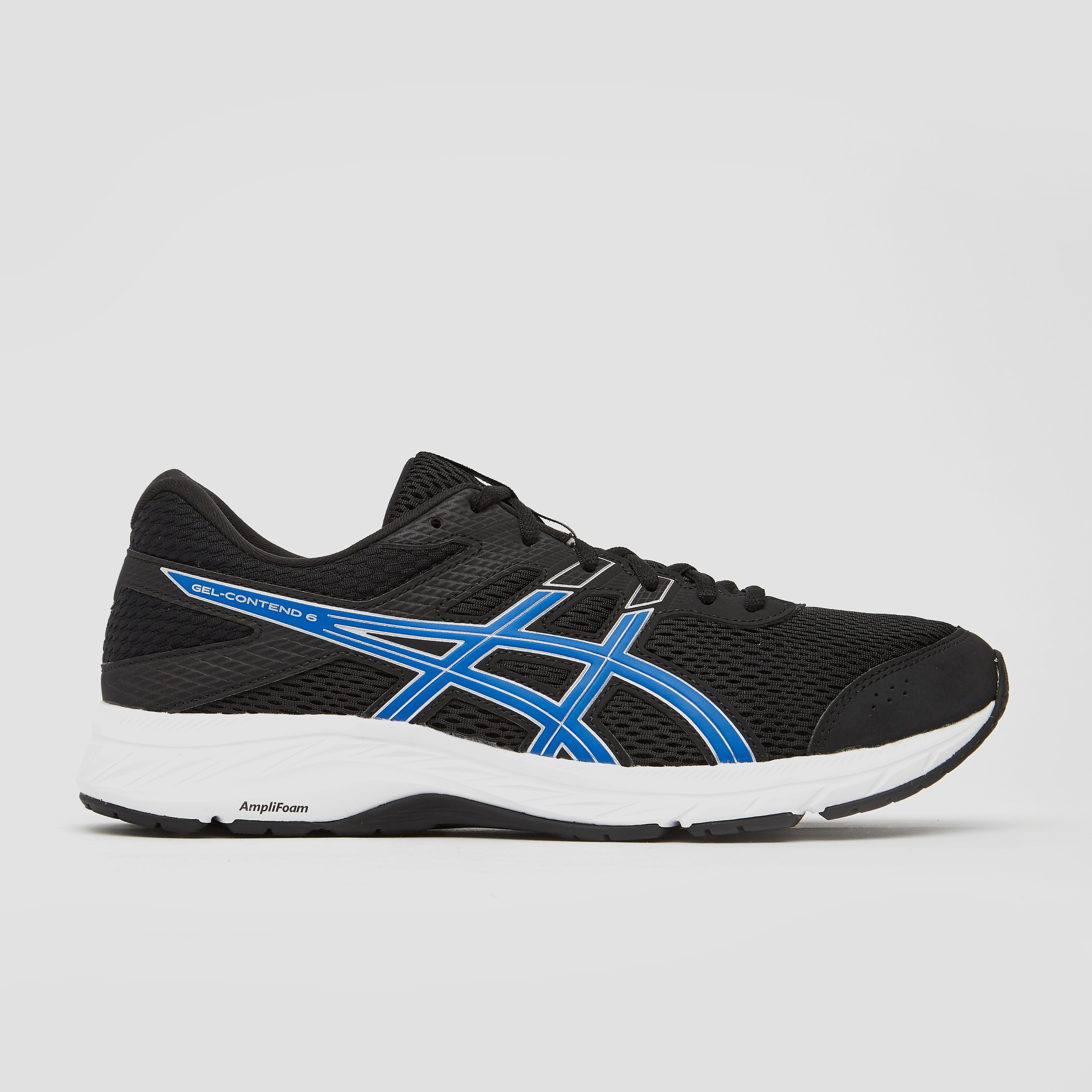 ASICS Gel-contend 6 hardloopschoenen zwart/blauw heren Heren