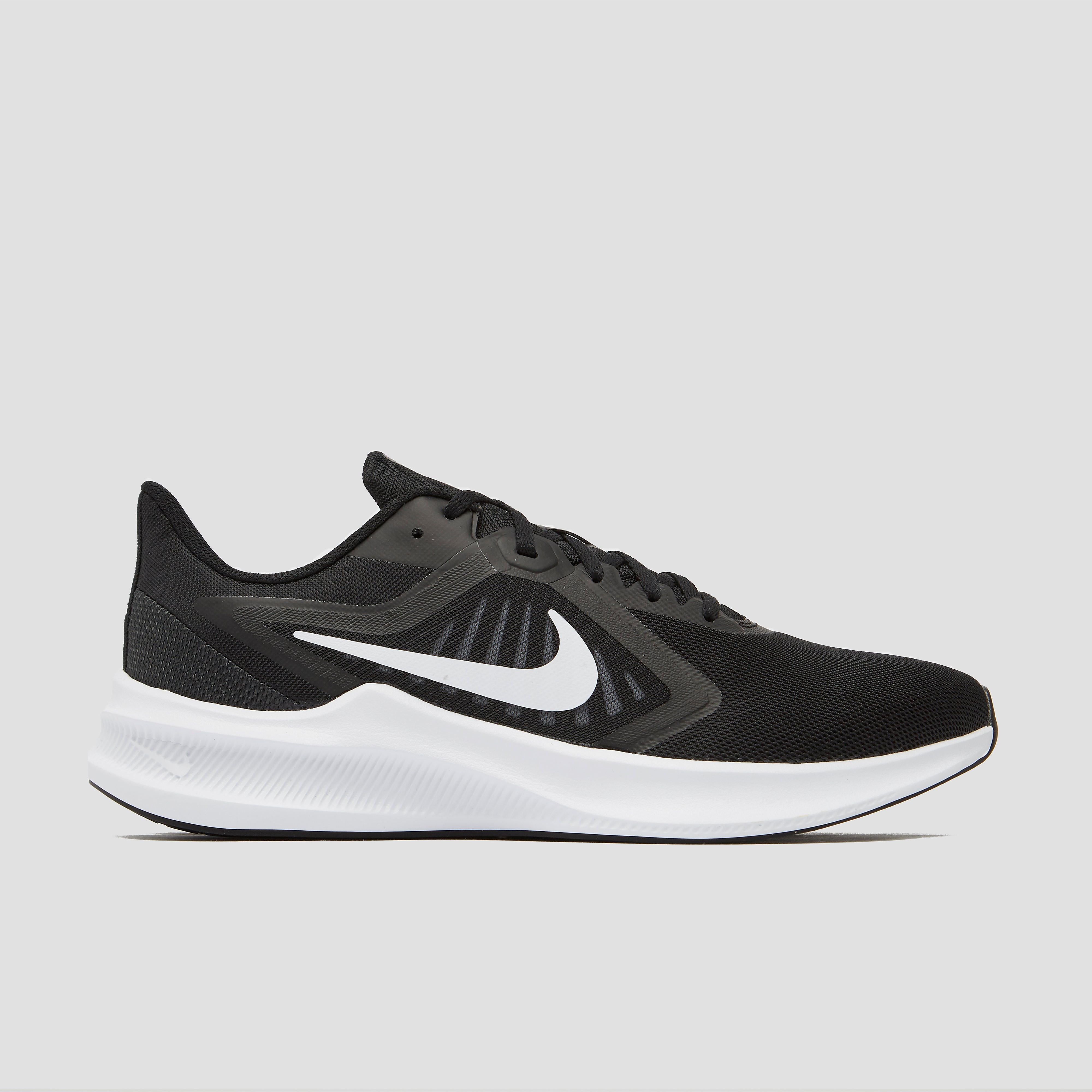 NIKE Downshifter 10 hardloopschoenen zwart/wit heren Heren