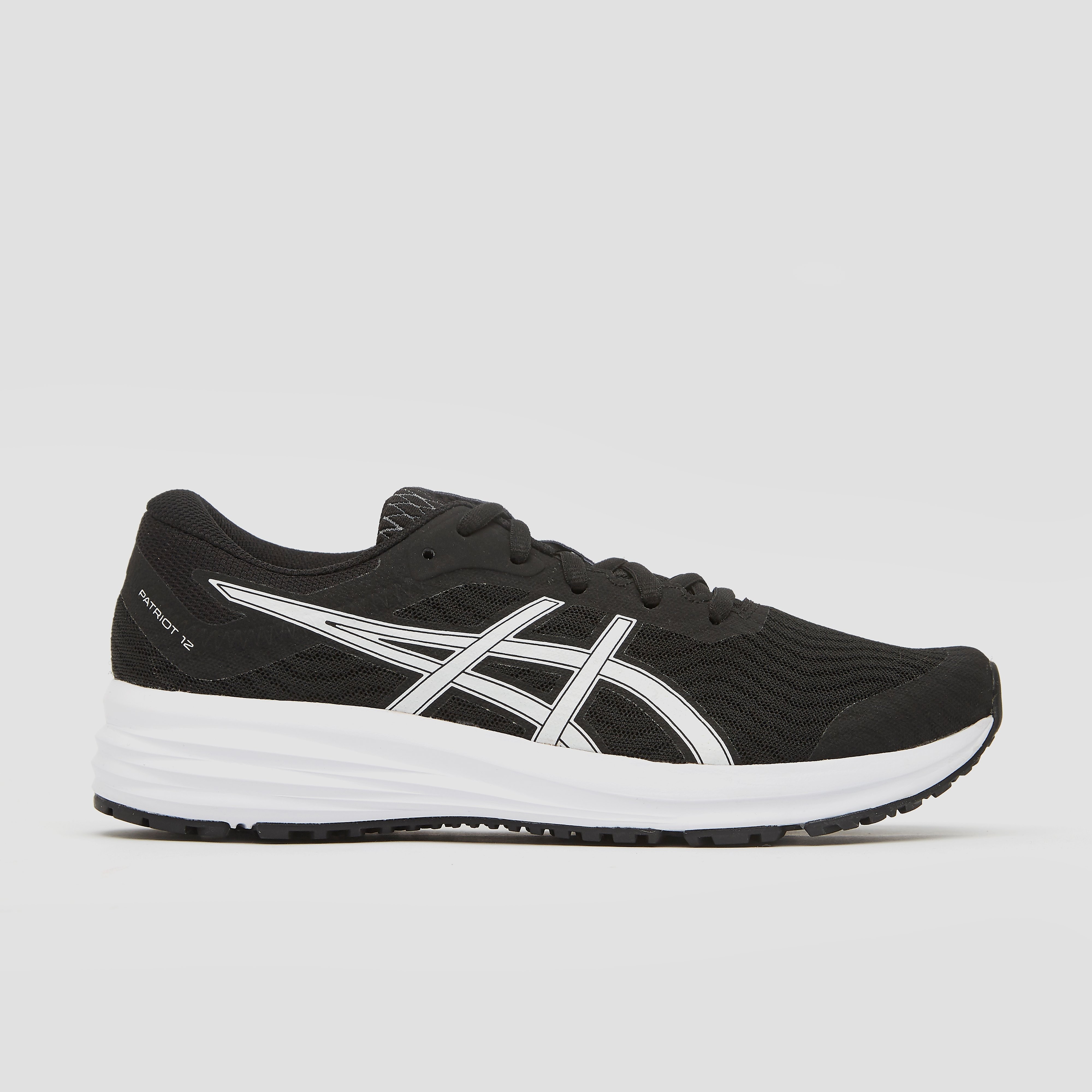 ASICS Patriot 12 hardloopschoenen zwart wit dames Dames
