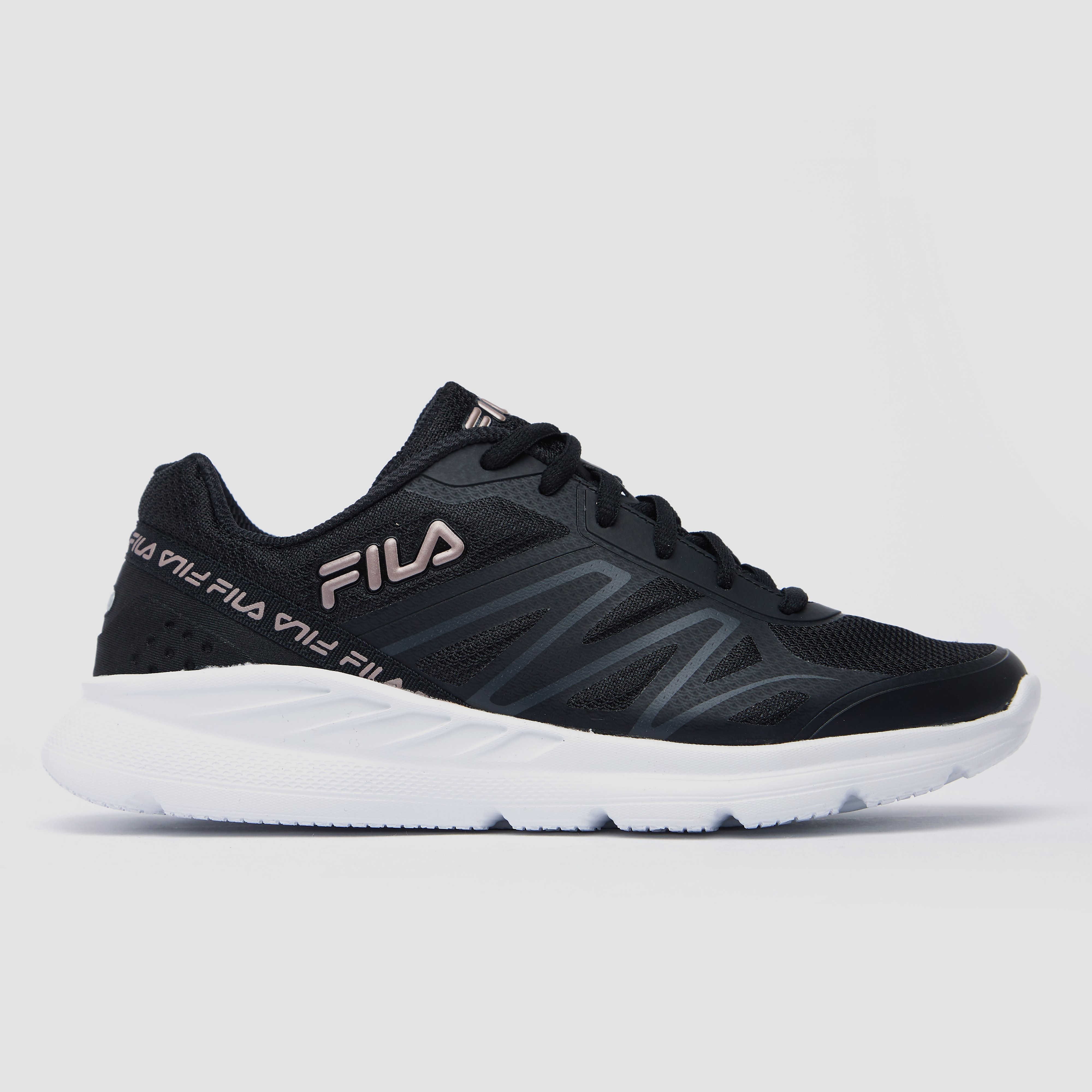 Fila Memory Cryptostride Hardloopschoenen Zwart/Goud Dames - Maat 37