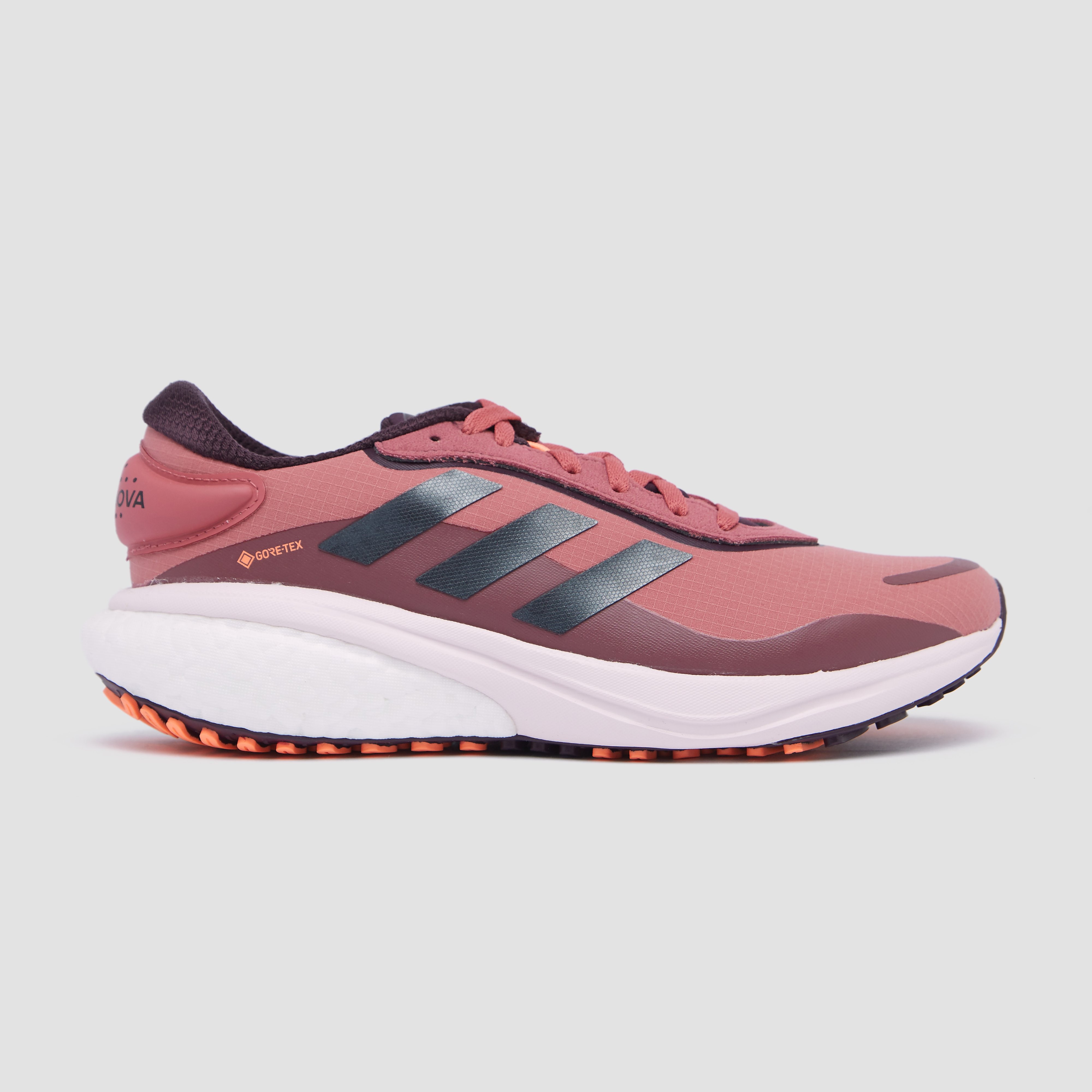 adidas Adidas supernova gtx hardloopschoenen bordeaux/roze dames dames