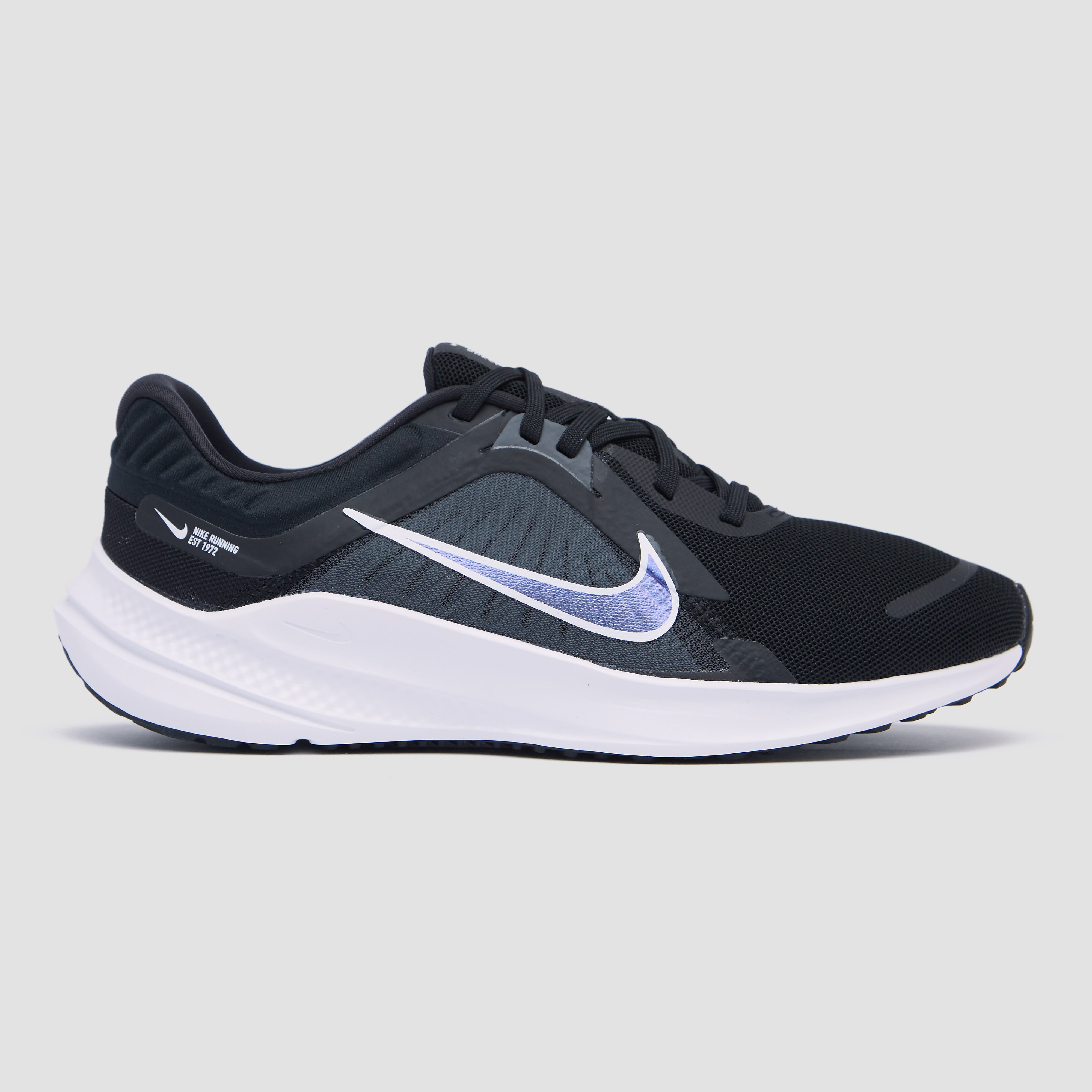 Nike Nike quest 5 hardloopschoenen zwart/wit dames dames