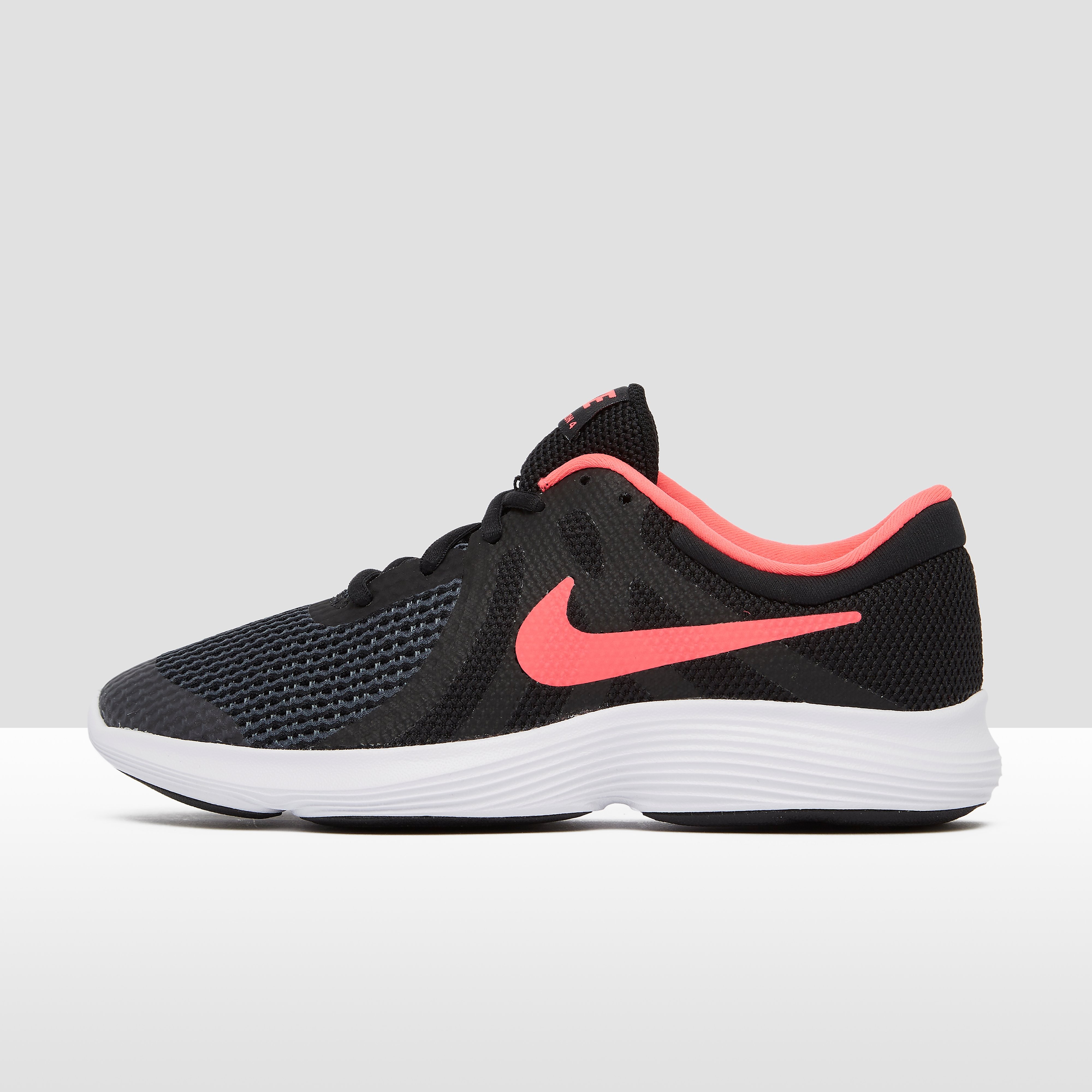 NIKE Revolution 4 hardloopschoenen zwart/roze kinderen Kinderen