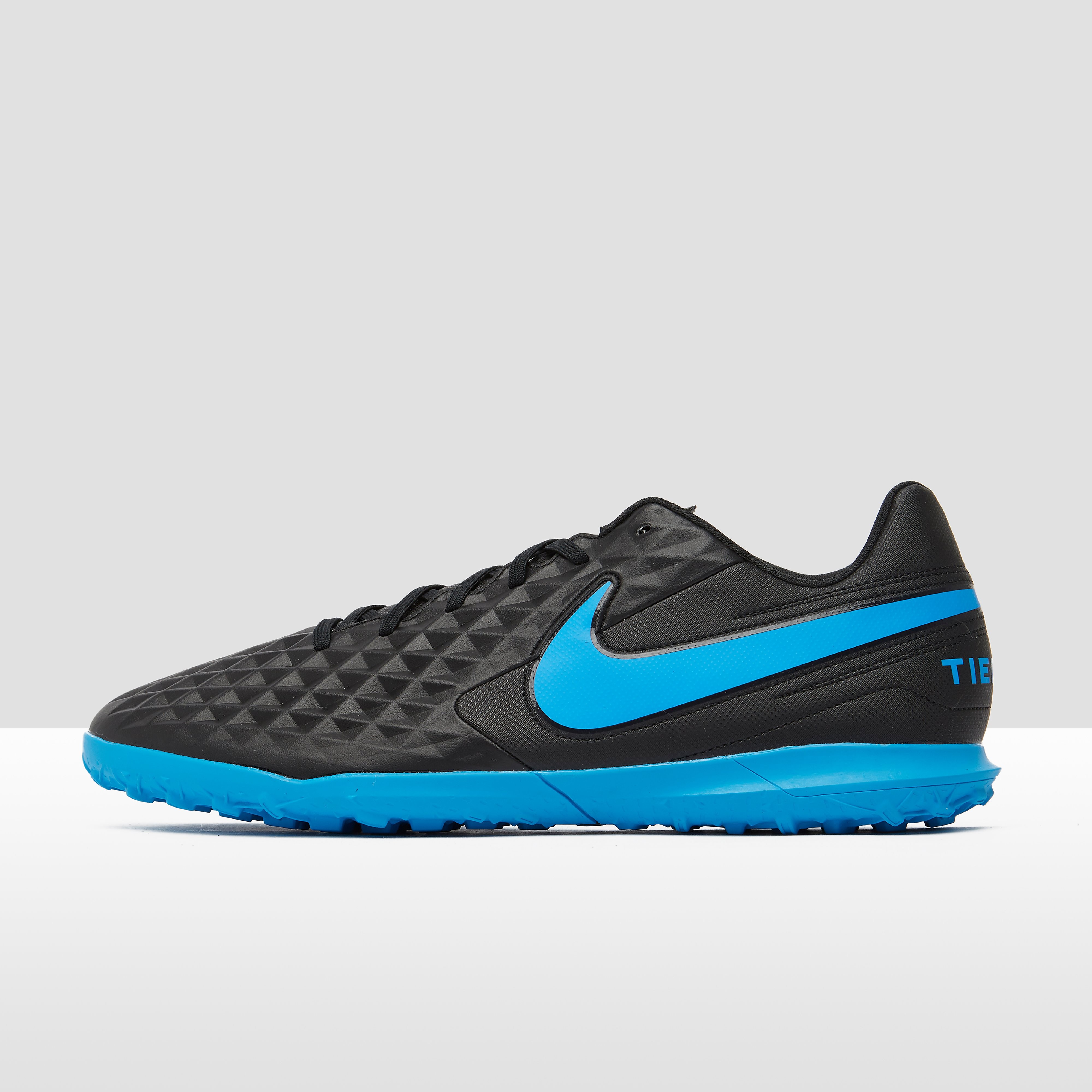 NIKE Tiempo legend 8 club tf voetbalschoenen zwart/blauw Dames