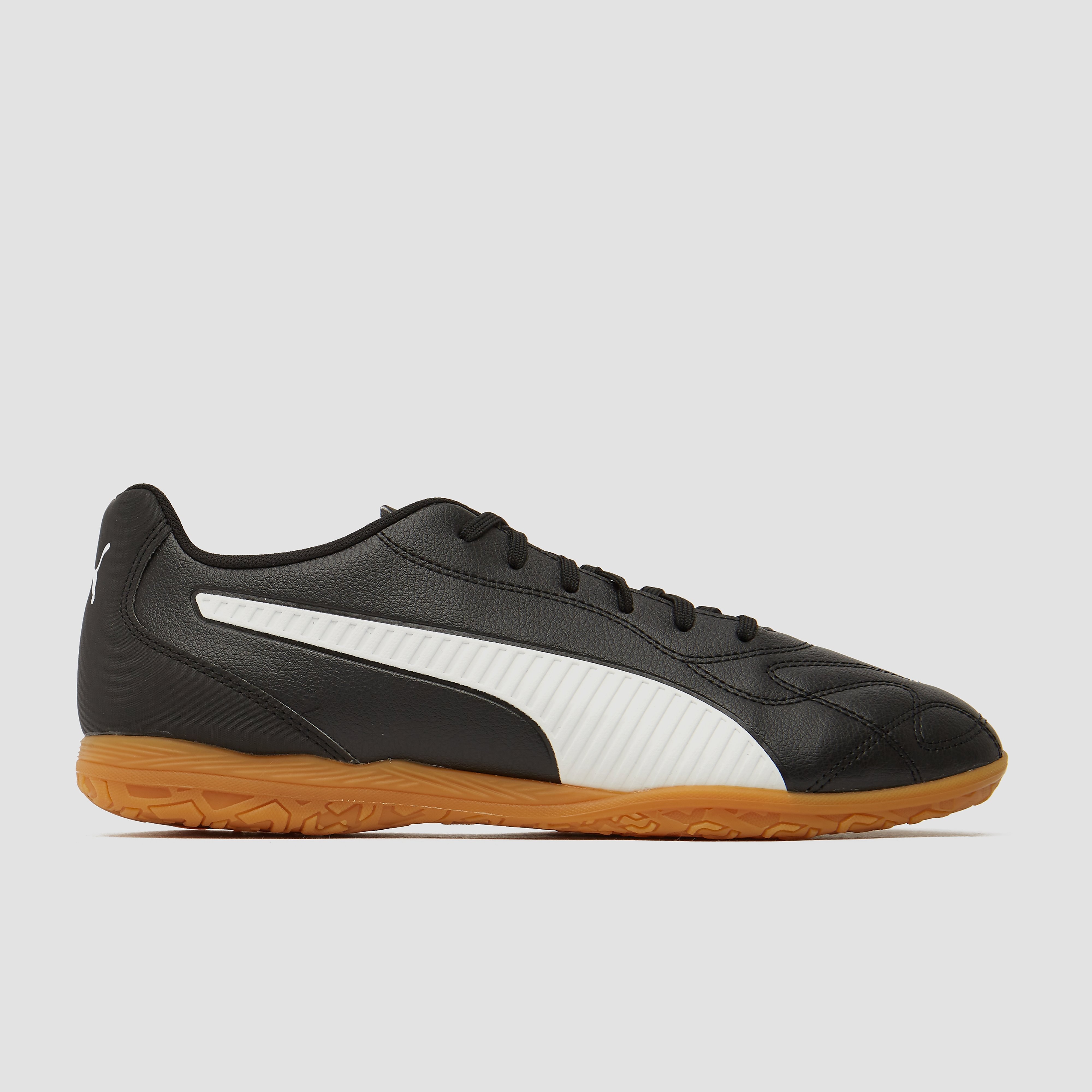 Puma Monarch Ii Ic Voetbalschoenen Zwart/Wit - Maat 46