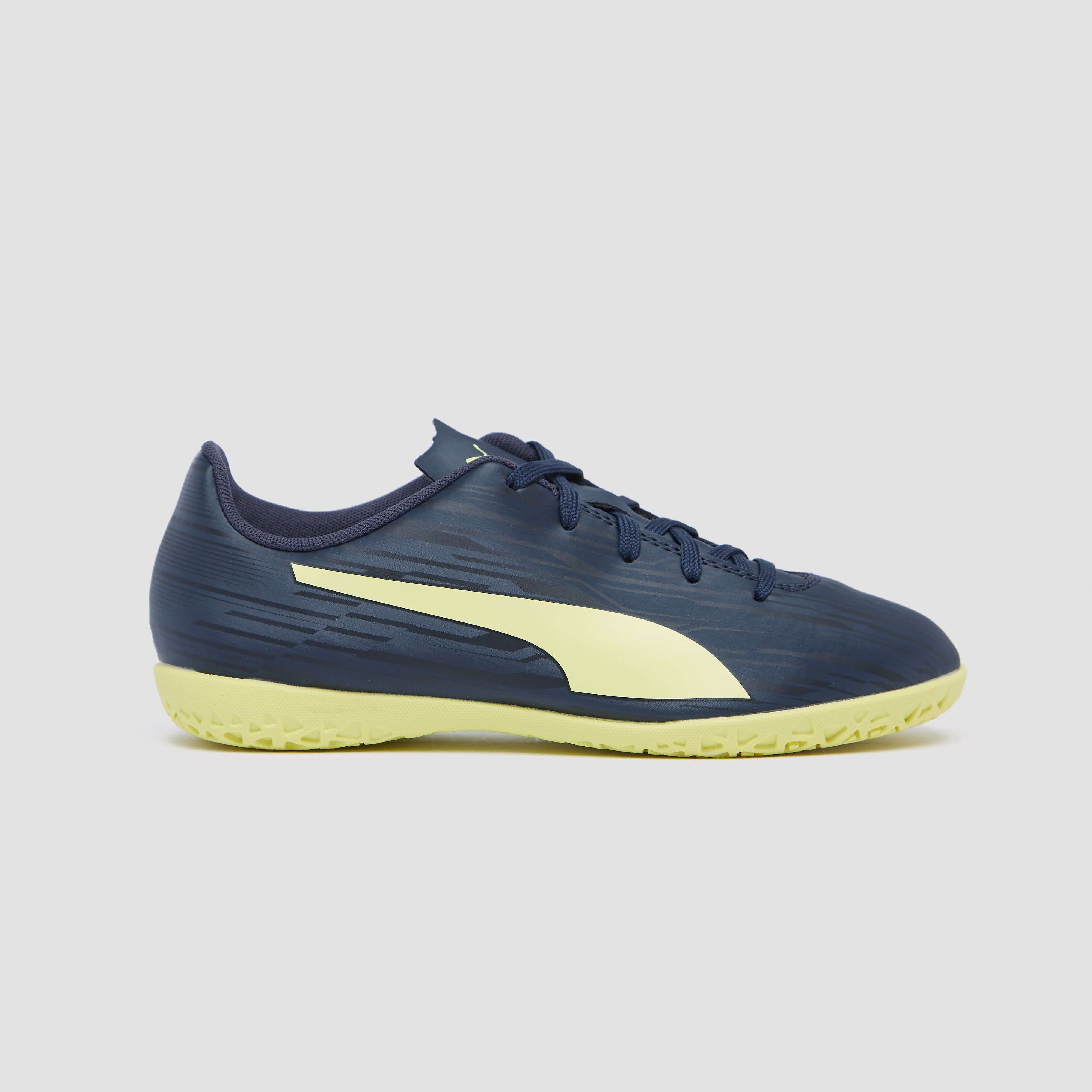 Puma Rapido III kinder zaalschoenen IC - Gymschoenen - Groen - Maat 32