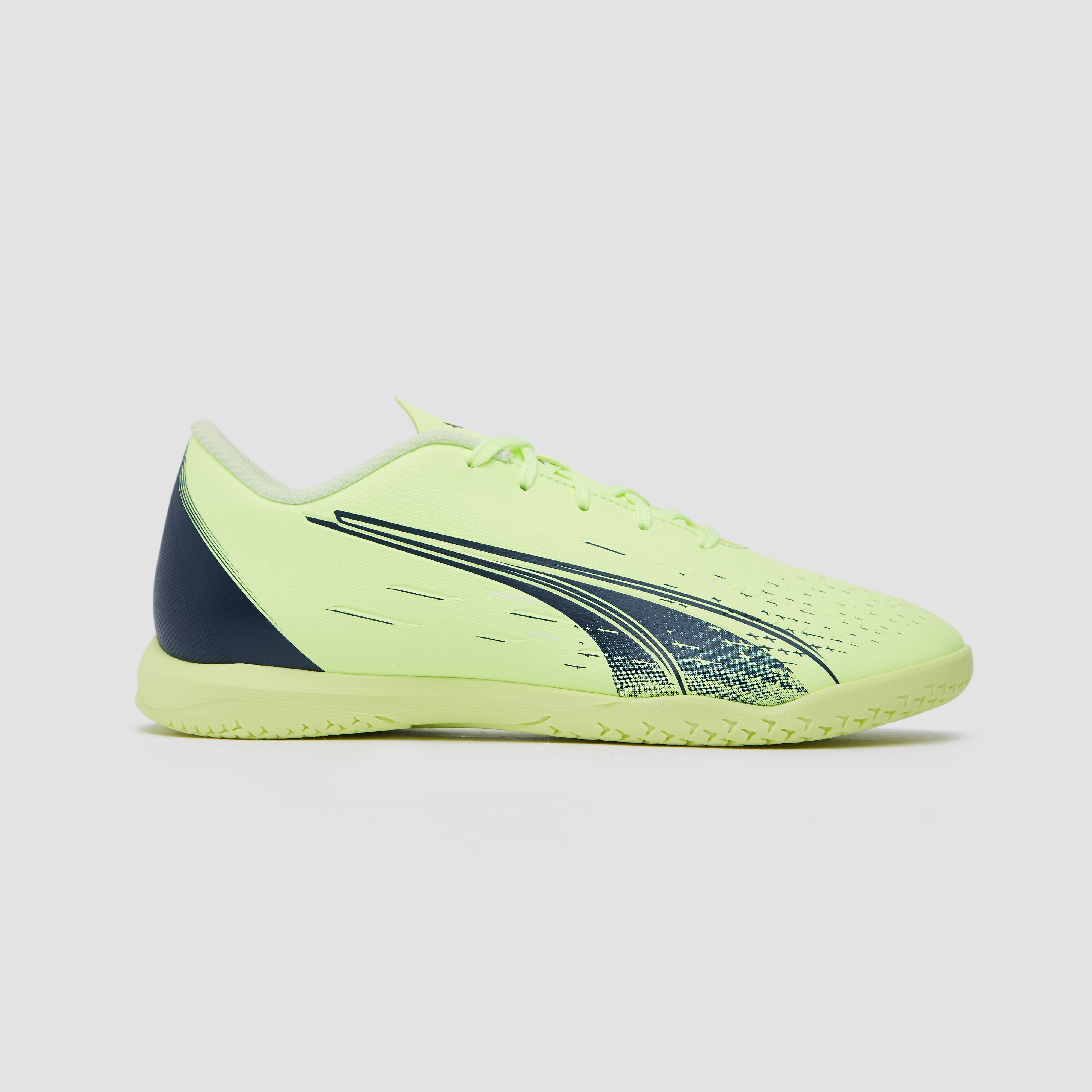 Puma Puma ultra play it voetbalschoenen geel/blauw kinderen kinderen