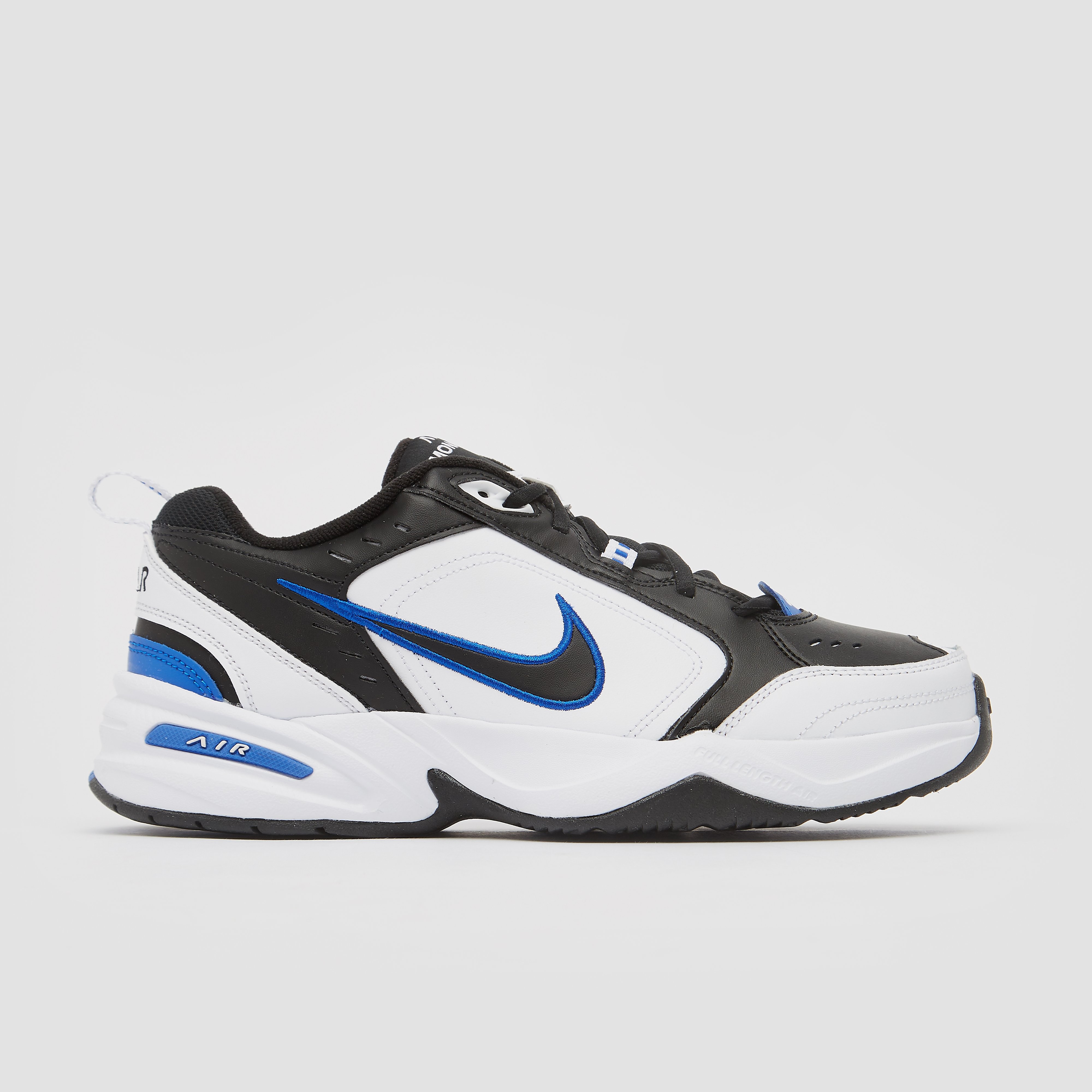 NIKE Chunky air monarch iv sneakers zwart/blauw heren Heren