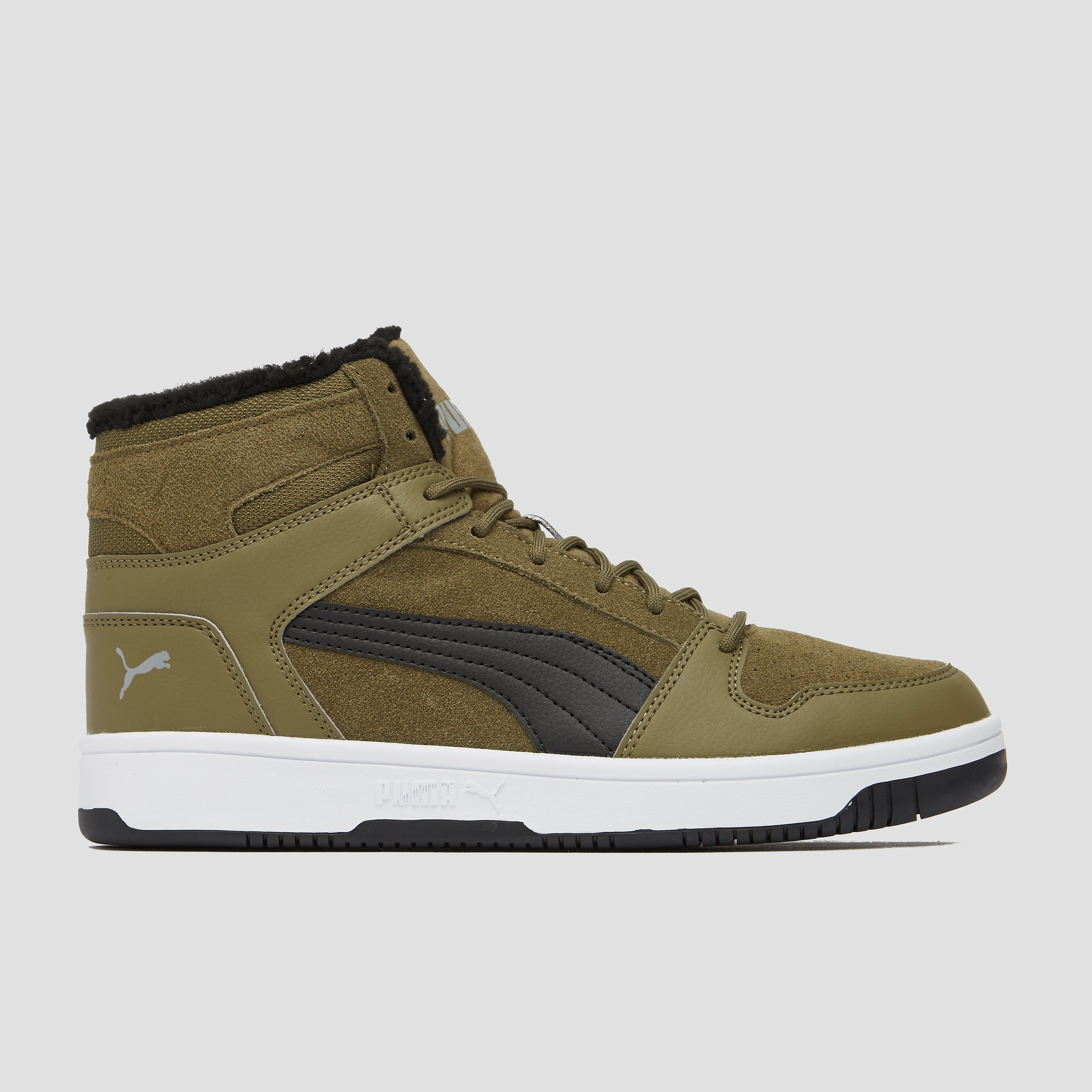 PUMA Rebound layup suede fur sneakers groen heren Heren