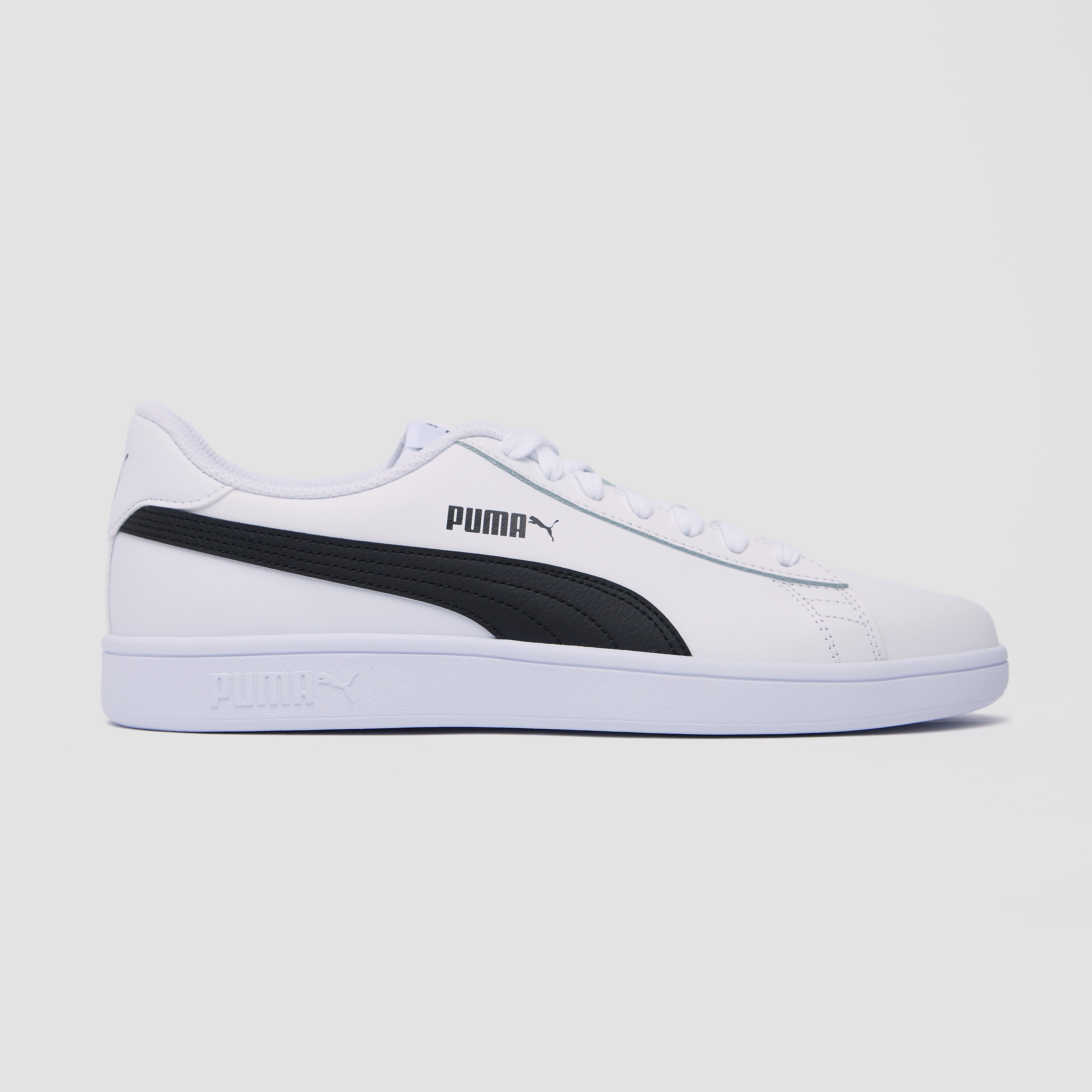 Puma Smash V2 Low Sneakers Wit/Zwart Heren - Maat 41