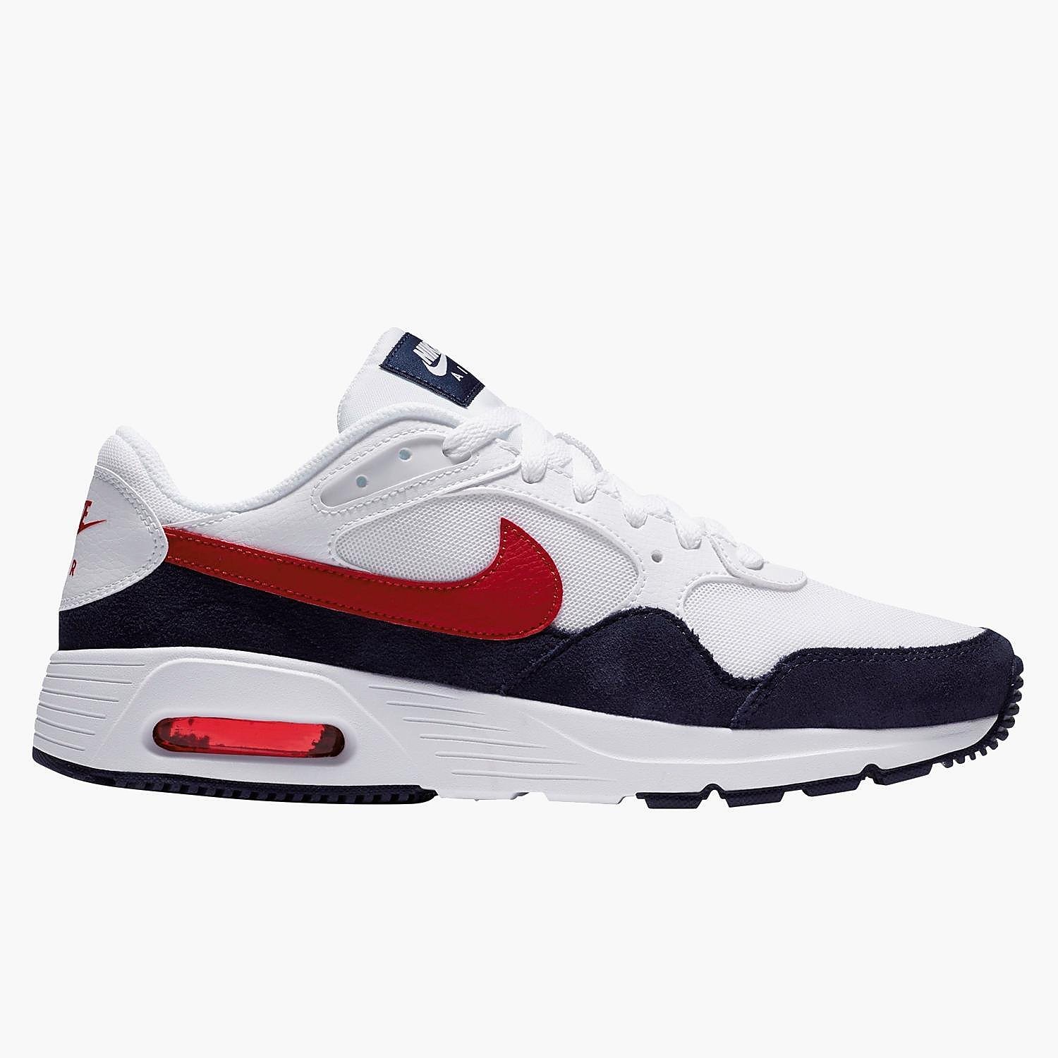 Nike Nike air max sc sneakers wit/rood heren heren