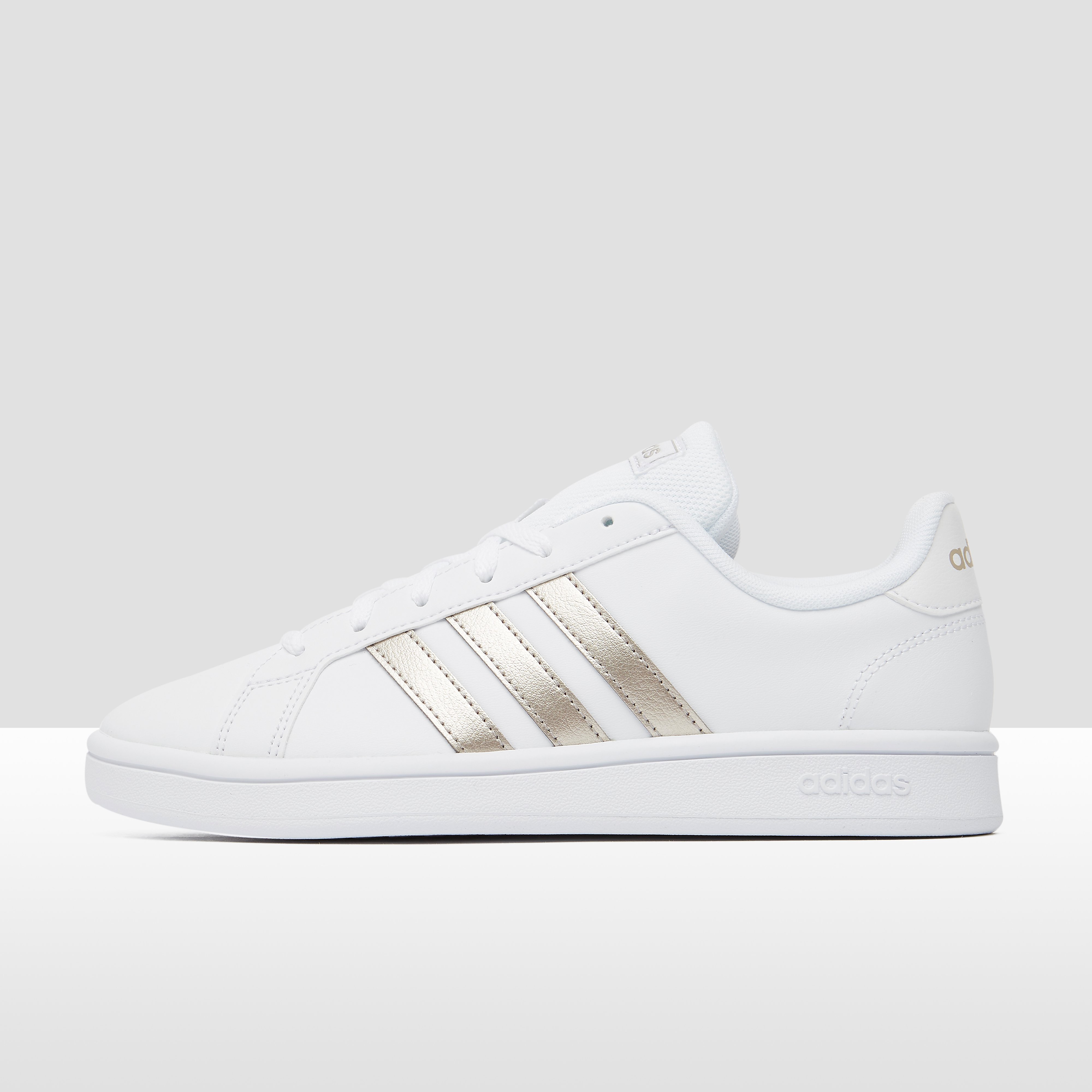 adidas Grand court base sneakers wit/goud dames Dames